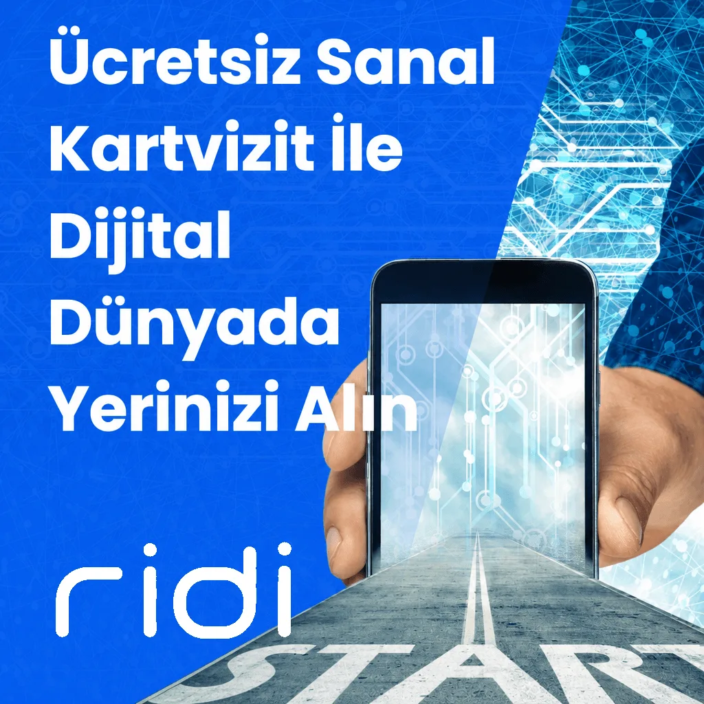 Ücretsiz Sanal Kartvizit İle Dijital Dünyada Yerinizi Alın