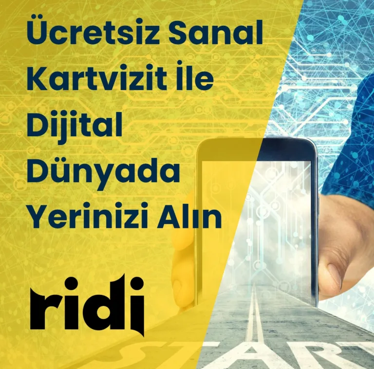 Ücretsiz Sanal Kartvizit İle Dijital Dünyada Yerinizi Alın