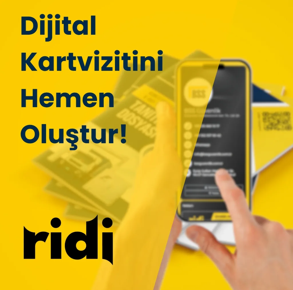 dijital kartvizitini hemen oluştur