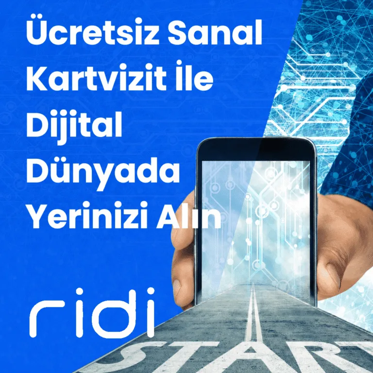 Ücretsiz Sanal Kartvizit İle Dijital Dünyada Yerinizi Alın
