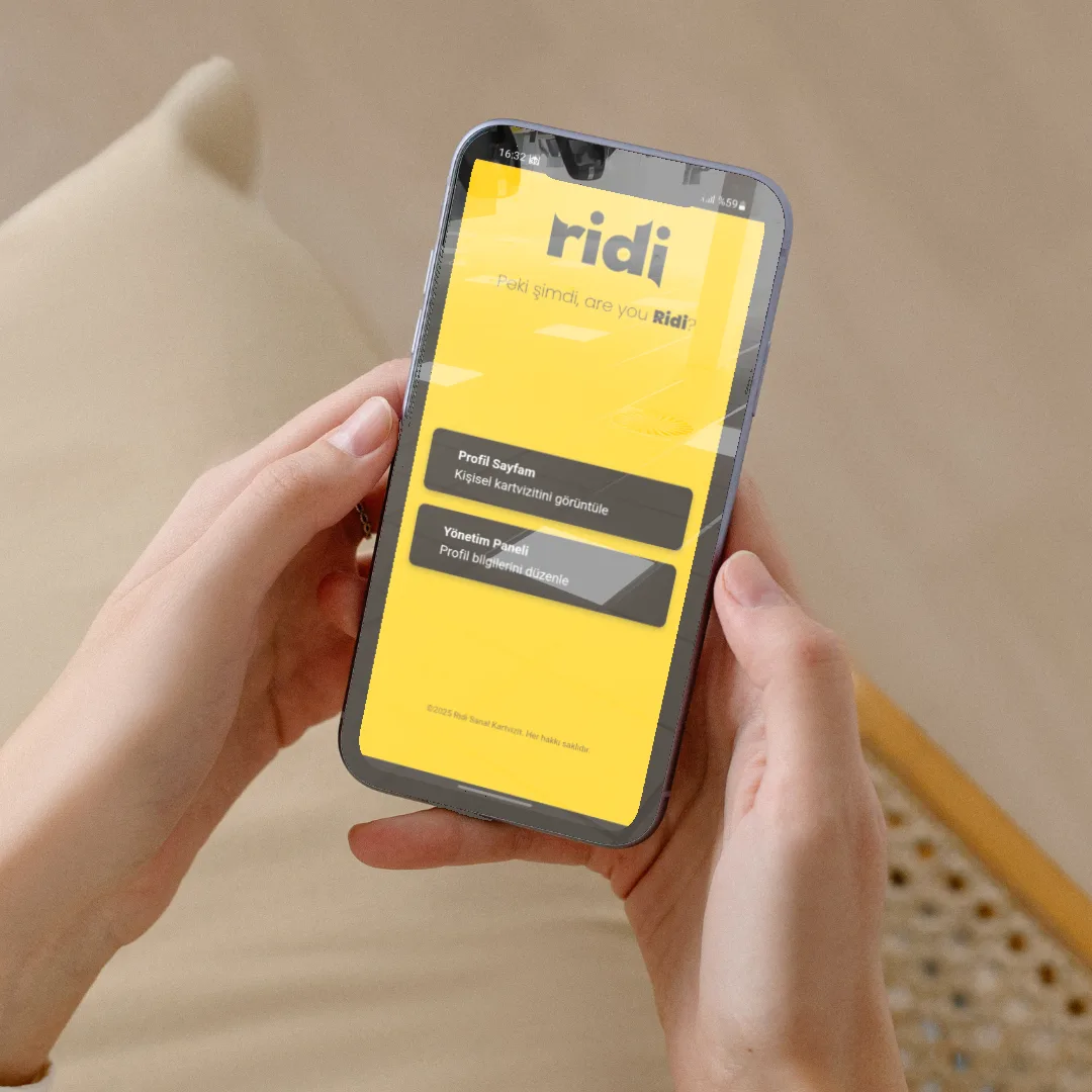 Ridi Dijital Kartvizit - Mağaza