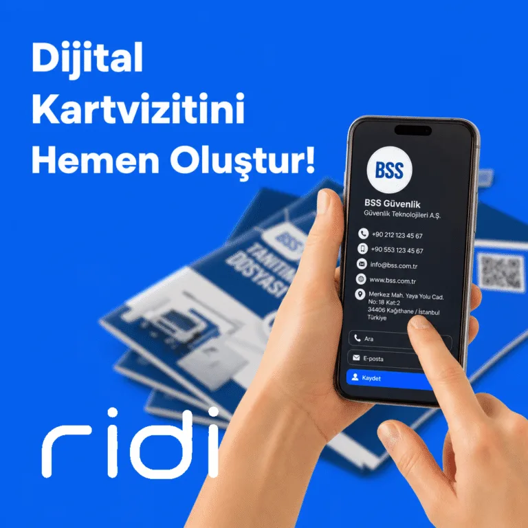 dijital kartvizitini hemen oluştur